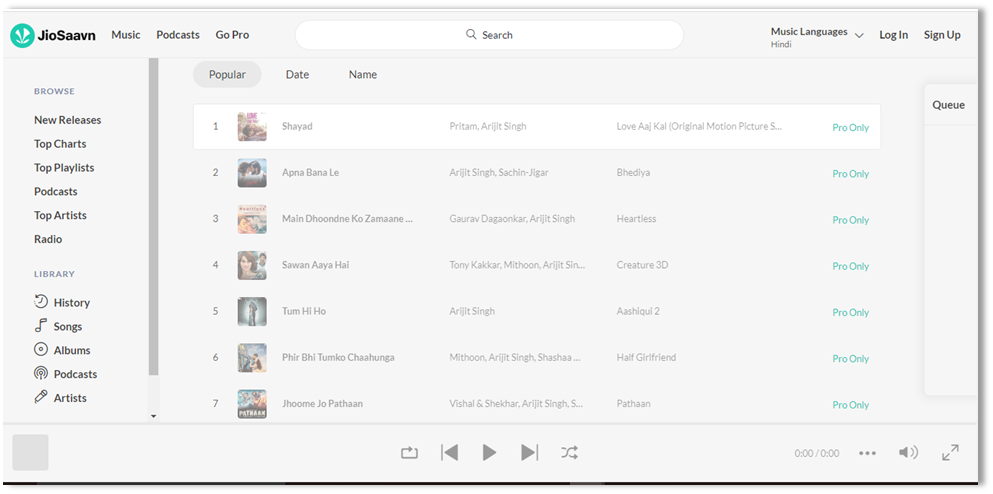 Make Your Own Playlists: